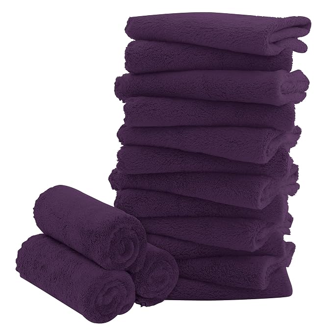 16 Pack Baby Washcloths by BAMBOO+QUEEN