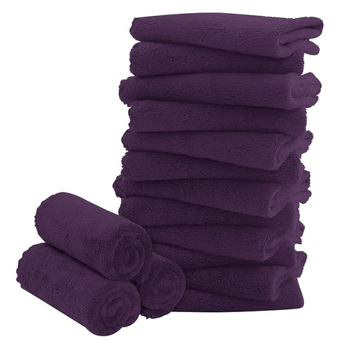 16 Pack Baby Washcloths by BAMBOO+QUEEN