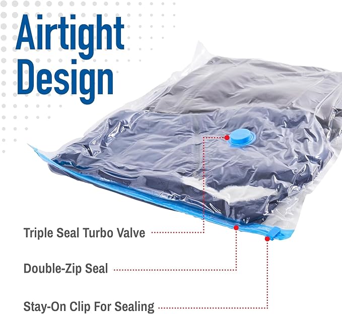 12 Pack Variety Vacuum Storage Bags - Image 5