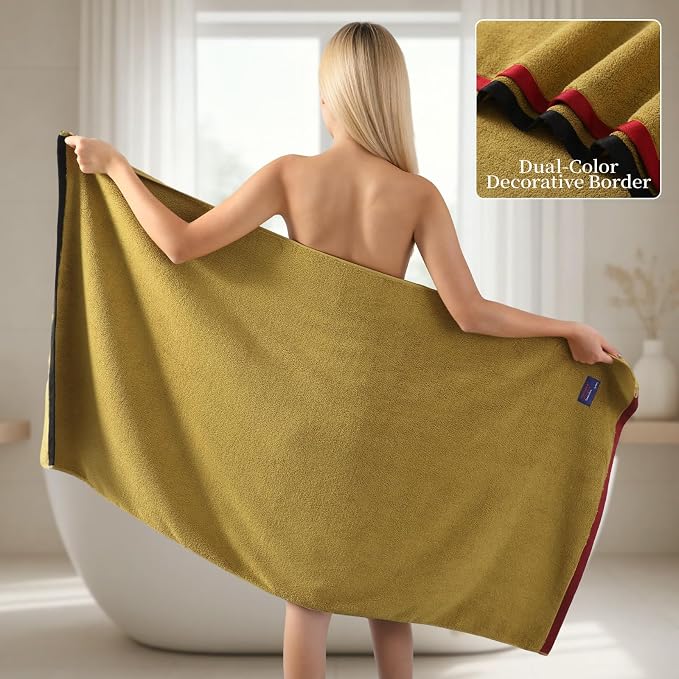 REDKISS 6 Pack Cotton Towel Set - Image 4