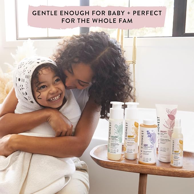 The Honest Company 2-in-1 Cleansing Shampoo and Body Wash Face Lotion Bundle - Image 5