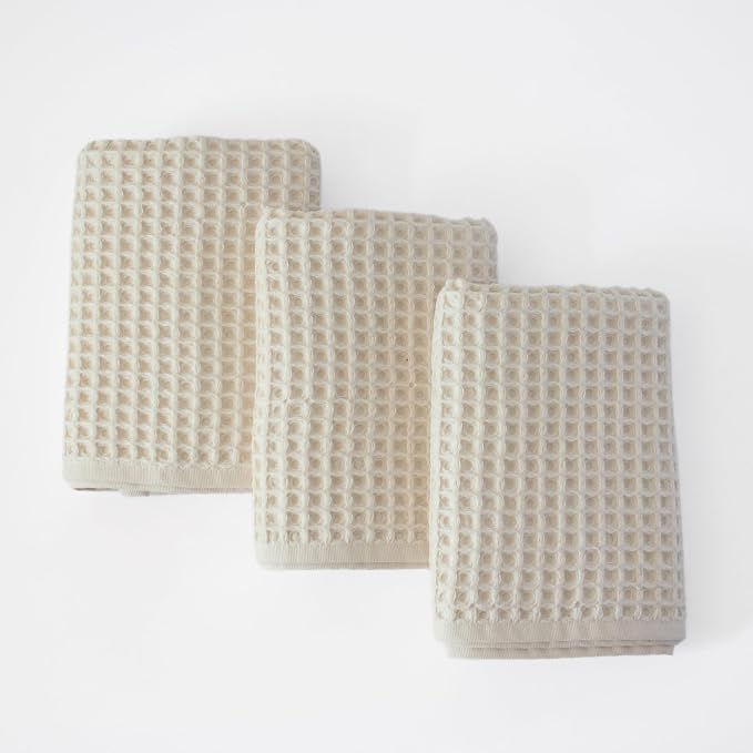 PÜSKÜL Waffle Kitchen Towels by P%C3%BCsk%C3%BClTextile