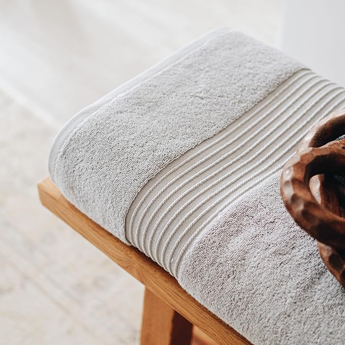 Milara Turkish Super-Plush Bath Towels Set 2-Piece | Premium Cotton Bath Towel - Image 3