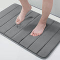 Buganda Memory Foam Bath Mat, Ultra Soft and Non-Slip Bathroom Rugs, Water by Buganda