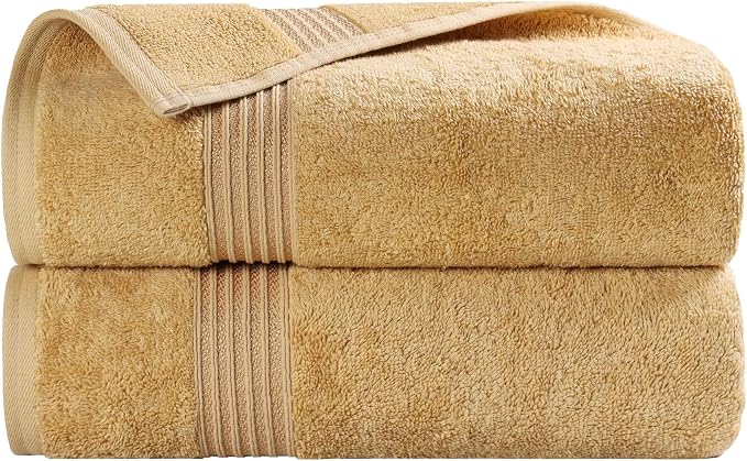 Superior Egyptian Cotton Bath Towel Set, Home Bathroom Towels, Guest Bath - Image 2