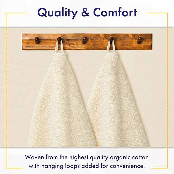 100% Organic Zero-Twist Cotton Towels - Image 4