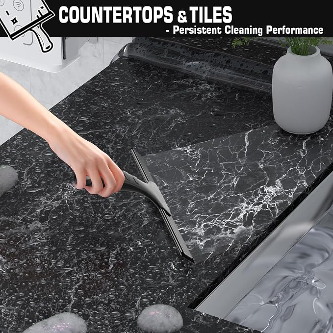 All-Purpose Stainless Steel Shower Squeegee - Image 9