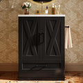 YESHOMY Bathroom Vanity with Sink, Farmhouse Cabinet Easy Assembly by SearchallYESHOMY