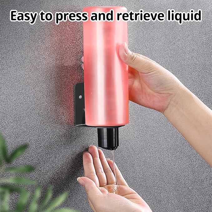 6Pcs Resizable Soap Bottle Dispenser Holder Wall Mount - Image 2