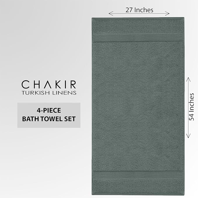 Chakir Turkish Linens 100% Cotton Premium Turkish Towels - Image 5