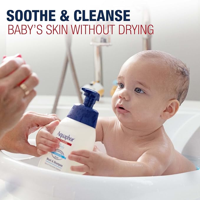 Aquaphor Baby Wash and Shampoo, Unscented Baby Shampoo and Wash, Holiday Gifts - Image 4