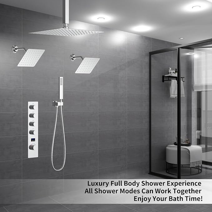 Polished Chrome Shower System - Image 2