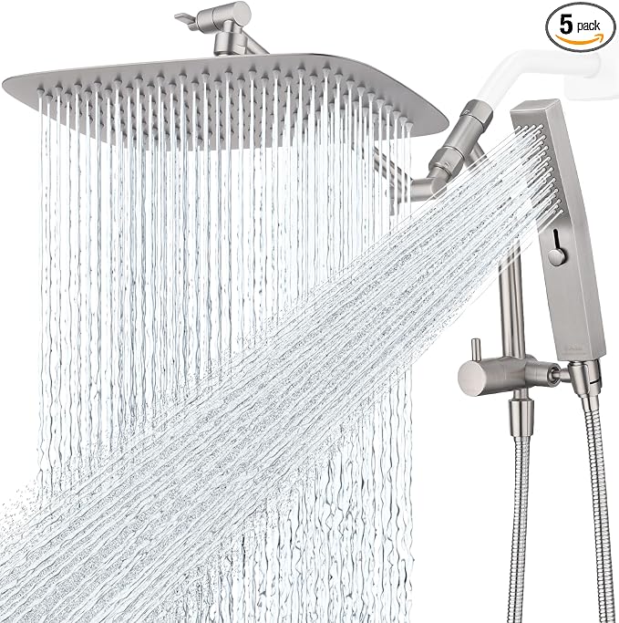 G-Promise All Metal 12 Inch Shower Head by G-Promise