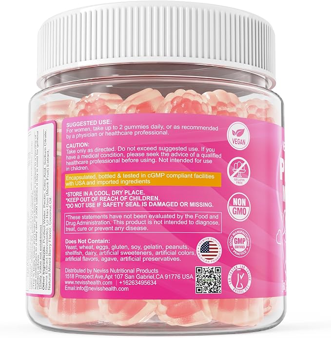 Prenatal Multivitamin Gummy for Women w/Methylfolate 1mg, Iron Choline Omega-3 - Image 9