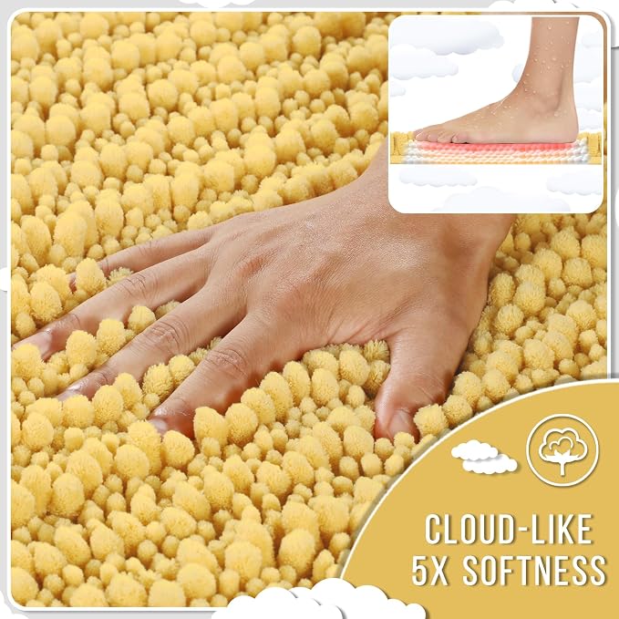 Yimobra Bathroom Runner Rug 55x24 Inch - Image 4