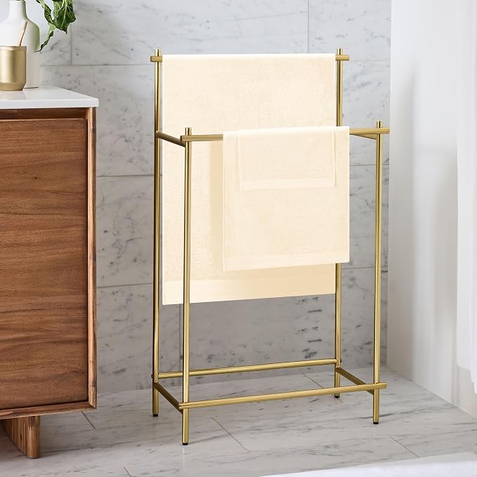 Ultra Soft 3 Pack Cotton Towel Set, Contains a Bath Towels 28x55 inch, a Hand - Image 4