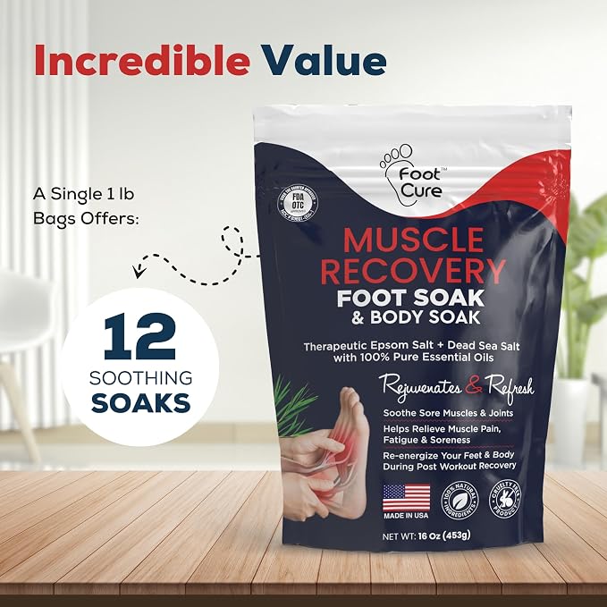 FOOT CURE Foot Soak with Epsom Salts – All-Natural Blend - Image 4