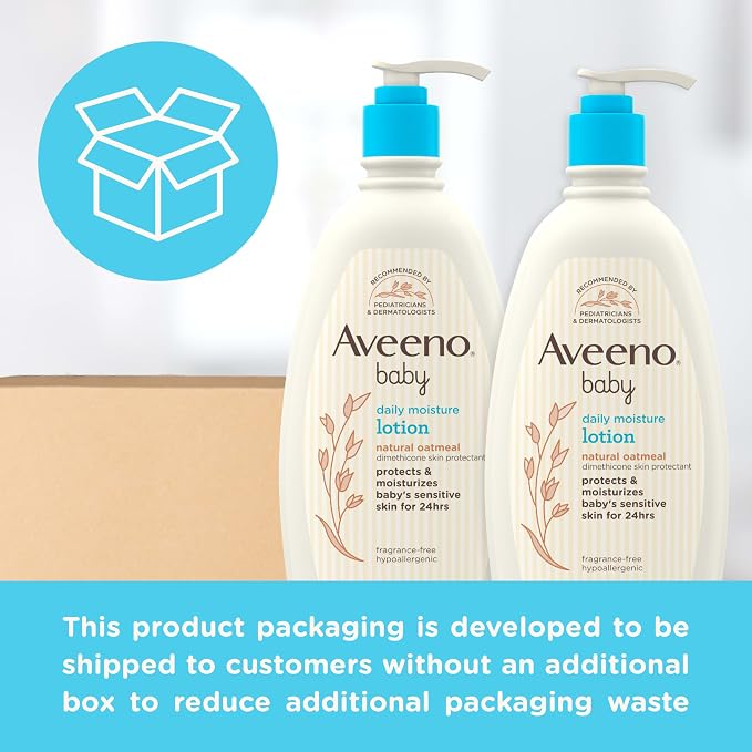 Aveeno Baby Daily Moisture Body Lotion - Image 4