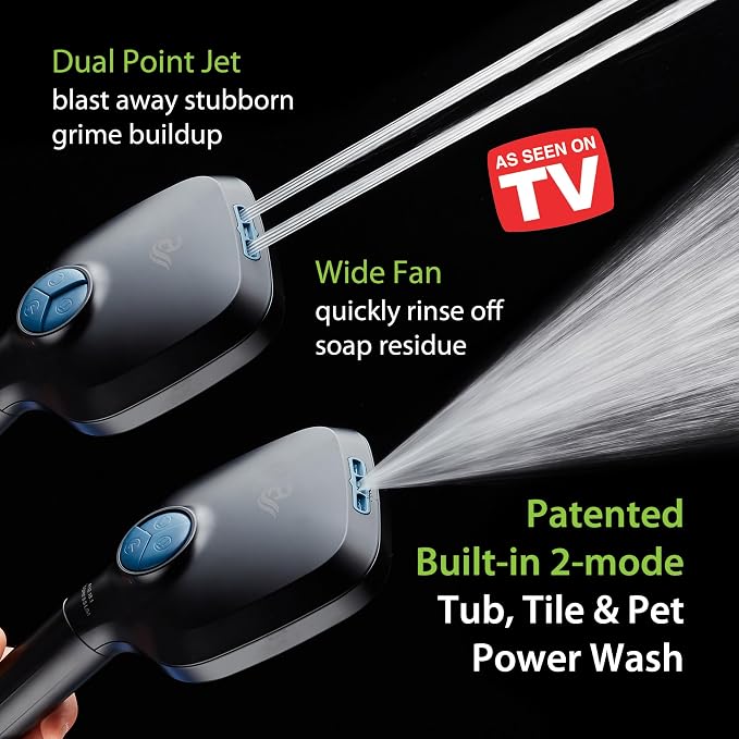 AquaCare High Pressure 10 Spray Mode Filtered Showerhead - Image 3