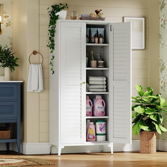 Bathroom Floor Storage Cabinet - Image 5