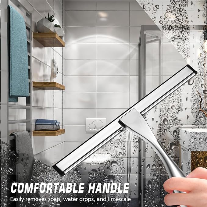 Shower Squeegee for Glass Door - Image 2