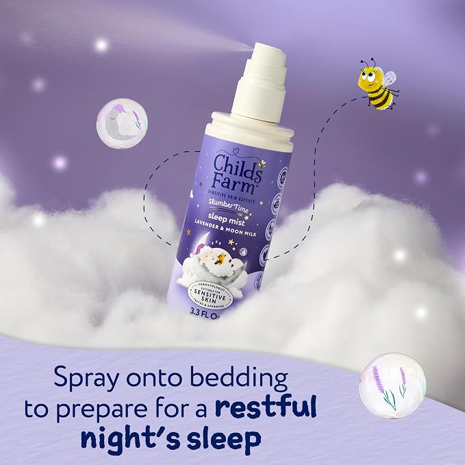 Childs Farm SlumberTime Sleep Mist, Lavender & Moon Milk 100ml US - Image 5