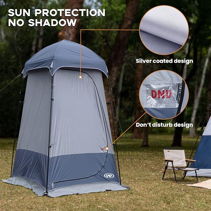 Shower Tent, Outdoor Camping Privacy Shelter-Dressing Changing Room-Portable - Image 6