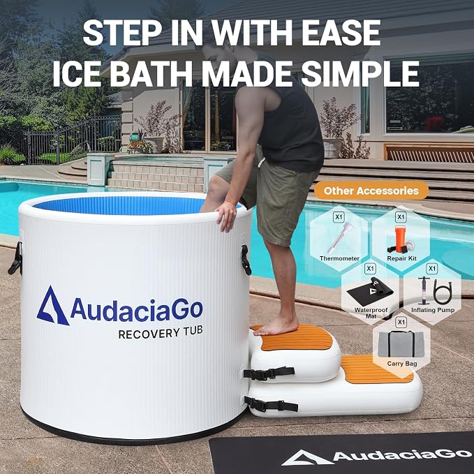 XXL Ice Bath Tub for Athletes, Compatible - Image 5