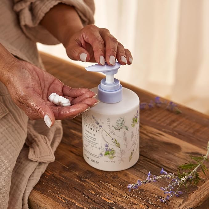 Thymes Large Replenishing Body Lotion - Image 4