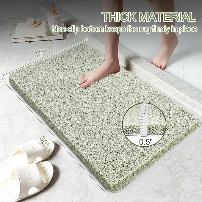 Joyhalo Shower Mats for Showers Anti Slip for Elderly, Bath Tub Mats for - Image 2