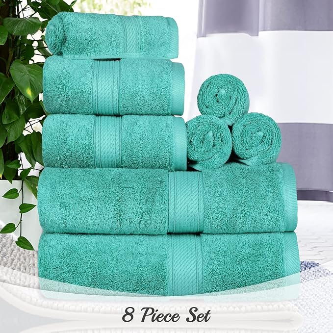 BLUENILEMILLS Madison Egyptian Cotton Towels, Towel Set - Image 6