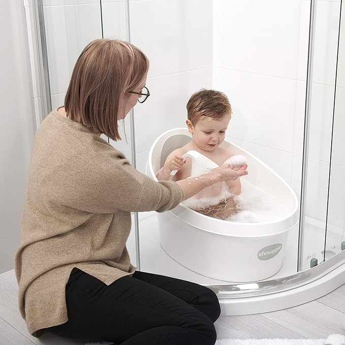 Toddler Bath Tub | Larger Bath for Bigger Kids at Bathtime | Includes Warm and - Image 5