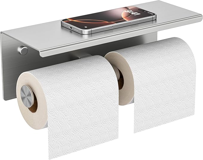 FORIOUS Double Toilet Paper Holder by FORIOUS