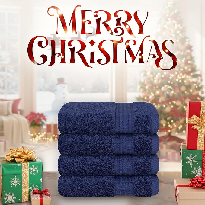 Cotton Paradise 100% Cotton Turkish Washcloth Set - Image 2