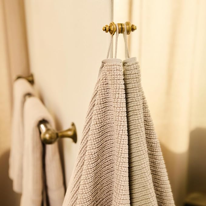 Preston Lane Douro Bath Towel Set – 2 Pack Luxury Cotton Towels, Ultra Soft & - Image 2