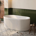 59" Freestanding Bathtub, Deep Soaking Tub by IDEALHOUSE