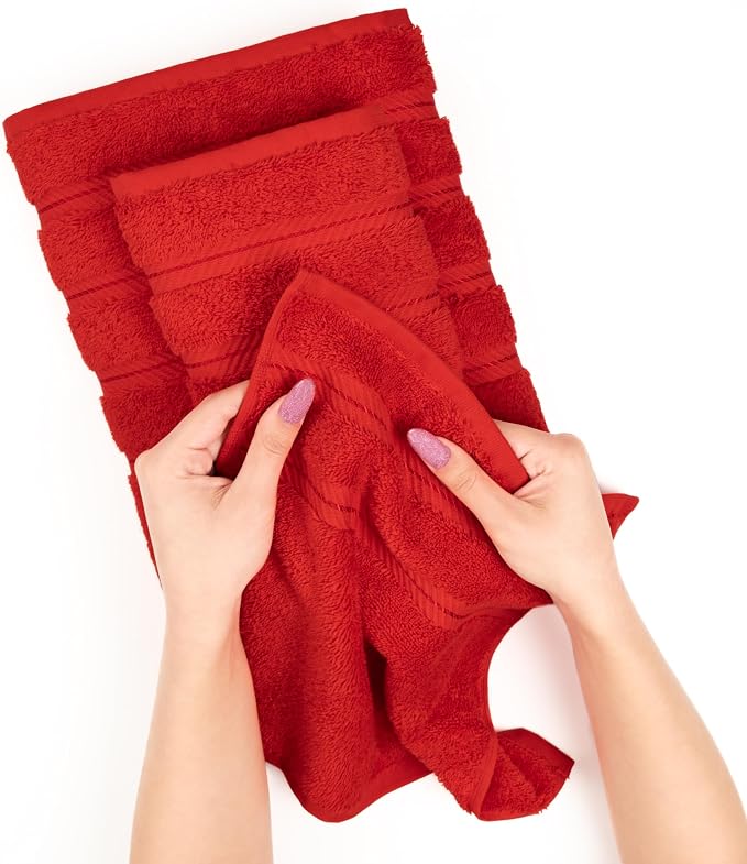 American Soft Linen 35x70 Jumbo Large Bath Towels, 600 GSM 100% Cotton Turkish - Image 5