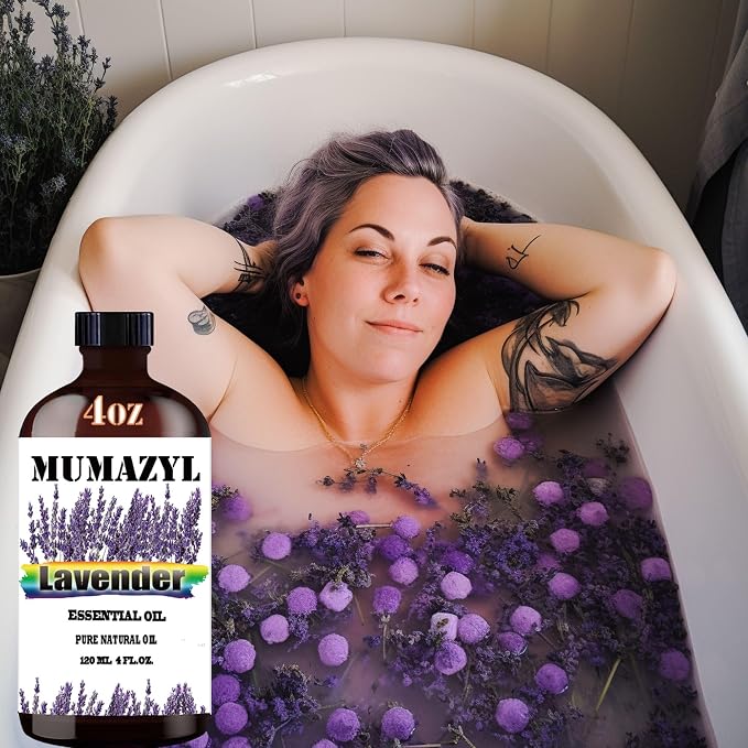 Lavender Essential Oil, Lavender Oil 4 Fl Oz 120ML - Image 7
