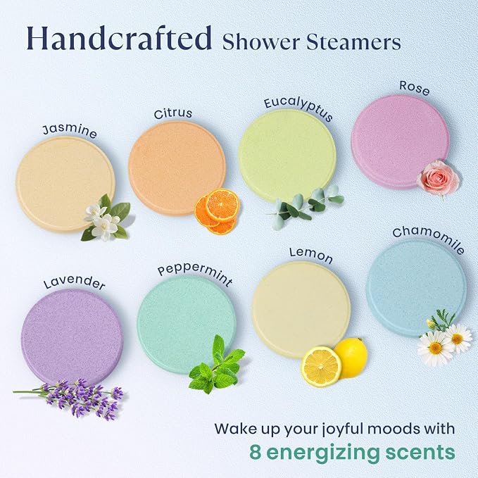 Shower Steamers Aromatherapy, Christmas Birthday White Elephant Gifts - Image 7