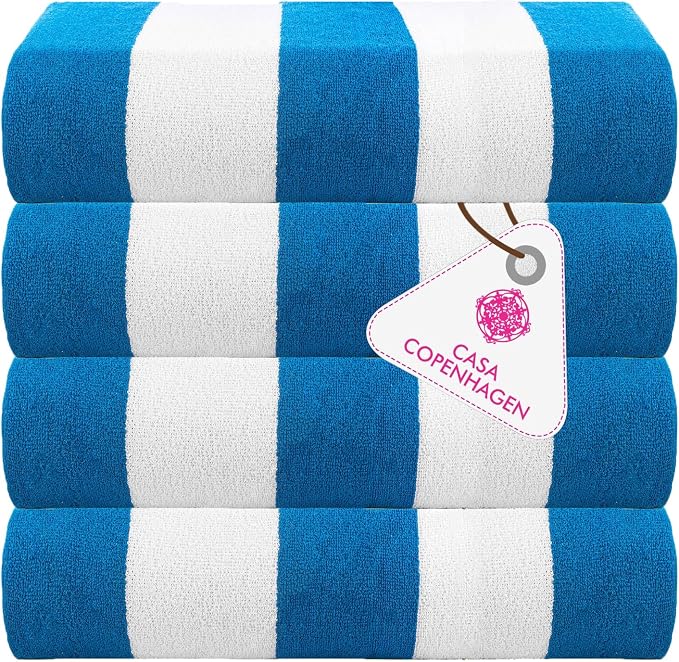 CASA COPENHAGEN Cabana Beach Designed in Denmark Rough and Tough, Quick Dry by CASACOPENHAGEN