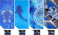 4 Pack Microfiber Lightweight Thin Beach Towel Sand Free Quick Dry Super by Yongoesbeachtowel
