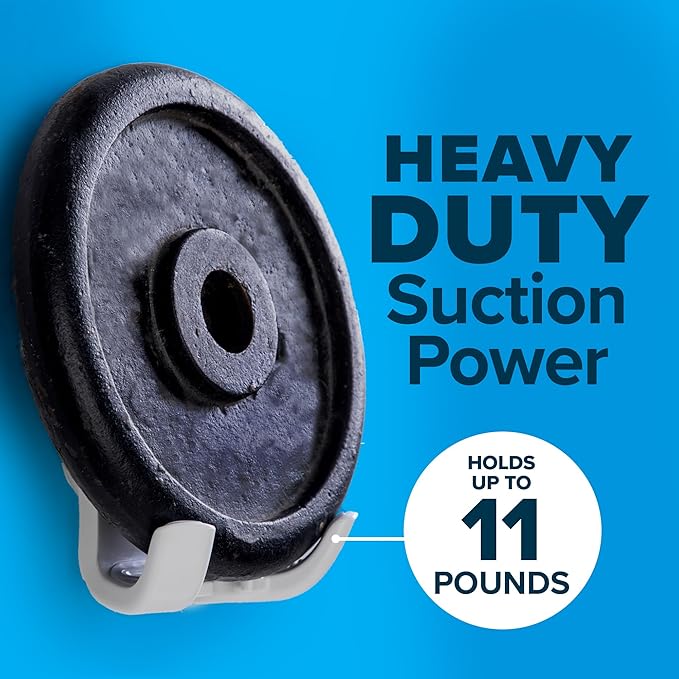 SlipX Solutions On The Dot Power Lock Suction Cup Hook, Razor Holder & Phone - Image 5