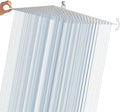 Oversize Rain Shower Head, Ultra Thin 16 Inch Square Stainless Steel Rainfall by Borlon