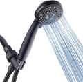 AquaDance High Pressure 6-Setting Oil Rubbed Bronze Handheld Shower Head by AquaDance