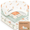 6-Pack Cotton Baby Washcloths for Newborn by KeaBabies