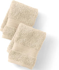 Lands' End Supima Towel Dark Sand Washcloth Set by LandsEnd