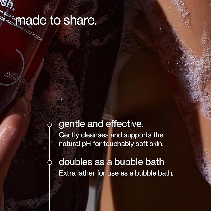 Maude Wash pH Balanced Unscented Shower Gel & Bubble Bath - Image 4