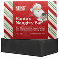 Keika Charcoal Christmas Soap – Santa’s Naughty Bar, Lump of Coal Holiday Gift by Keika