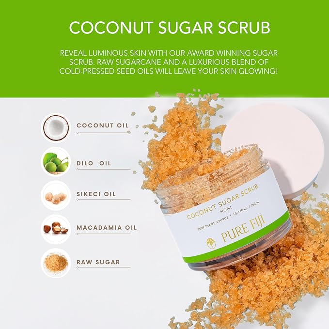 Pure Fiji Coconut Sugar Body Scrub - Image 6