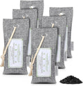 CLEVAST 6 Pack Activated Bamboo Charcoal Air Purifying Bags, Natural Fresh Odor by CLEVAST
